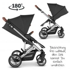 ABC Design 3in1 Kinderwagen-Set Aversa 4 - Circle Edition - inkl. Babywanne, Autositz, Sportsitz & Zubehörpaket - Woven Black - Kollektion 2022 -Deutschland Kinderwagen Verkäufe 2024 abc design 3in1 kinderwagen set aversa 4 circle edition inkl babywanne autositz sportsitz zubehorpaket woven black 12003681910 d5