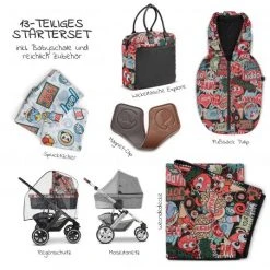 Angebote Kinderwagen Store -Deutschland Kinderwagen Verkäufe 2024 abc design 3in1 kinderwagen set salsa 4 air fashion edition starter set 13 teilig comic inkl autositz tulip zubehorpaket 12003262208 d1
