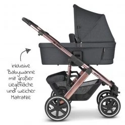 ABC Design 3in1 Kinderwagen-Set Salsa 4 Air - inkl. Babywanne, Autositz Tulip, Sportsitz und Zubehörpaket - Classic Edition - Bubble - Kollektion 2023 -Deutschland Kinderwagen Verkäufe 2024 abc design 3in1 kinderwagen set salsa 4 air inkl babywanne autositz tulip sportsitz und zubehorpaket classic edition bubble 12003212203 3in1 zamboo d4