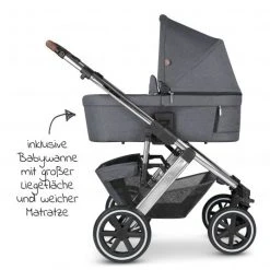 ABC Design 3in1 Kinderwagen-Set Salsa 4 Air - inkl. Babywanne, Autositz Tulip, Sportsitz und Zubehörpaket - Diamond Edition - Asphalt - Kollektion 2023 -Deutschland Kinderwagen Verkäufe 2024 abc design 3in1 kinderwagen set salsa 4 air inkl babywanne autositz tulip sportsitz und zubehorpaket diamond edition asphalt 12003942003 3in1 zamboo d4