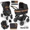 ABC Design 3in1 Kinderwagen-Set Salsa 4 Air Starter Set inkl. Tulip und XXL Zubehörpaket - Pure Edition - Toffee - Kollektion 2023 -Deutschland Kinderwagen Verkäufe 2024 abc design 3in1 kinderwagen set salsa 4 air starter set inkl tulip und xxl zubehorpaket pure edition toffee 12003962305 d0