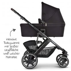 ABC Design 3in1 Kinderwagen-Set Salsa 4 - inkl. Babyschale Tulip & XXL Zubehörpaket - Fashion Edition - Midnight - Kollektion 2021 -Deutschland Kinderwagen Verkäufe 2024 abc design 3in1 kinderwagen set salsa 4 inkl babyschale tulip xxl zubehorpaket fashion edition midnight 12001502102 1601000 zamboo set d3