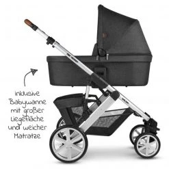 ABC Design 3in1 Kinderwagen-Set Salsa 4 - inkl. Babyschale Tulip & XXL Zubehörpaket - Piano - Kollektion 2021 -Deutschland Kinderwagen Verkäufe 2024 abc design 3in1 kinderwagen set salsa 4 inkl babyschale tulip xxl zubehorpaket piano 1501902 1601000 zamboo set d3