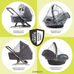ABC Design 3in1 Kinderwagen-Set Salsa 4 - inkl. Babywanne, Babyschale Tulip, Sportsitz und Zubehörpaket - Tin - Kollektion 2022 -Deutschland Kinderwagen Verkäufe 2024 abc design 3in1 kinderwagen set salsa 4 inkl babywanne babyschale tulip sportsitz und zubehorpaket tin 12001502201 3in1 zamboo d2