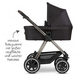 ABC Design 3in1 Kinderwagen-Set Samba - inkl. Babyschale Tulip & XXL Zubehörpaket - Diamond Edition - Dolphin - Kollektion 2021 -Deutschland Kinderwagen Verkäufe 2024 abc design 3in1 kinderwagen set samba inkl babyschale tulip xxl zubehorpaket diamond edition dolphin 12002612104 12001601000 zamboo set d3