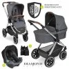 ABC Design 3in1 Kinderwagen-Set Samba - inkl. Babywanne, Autositz Tulip, Sportsitz und Zubehörpaket - Diamond Edition - Asphalt - Kollektion 2023 -Deutschland Kinderwagen Verkäufe 2024 abc design 3in1 kinderwagen set samba inkl babywanne autositz tulip sportsitz und zubehorpaket diamond edition asphalt 12003912003 3in1 zamboo d0