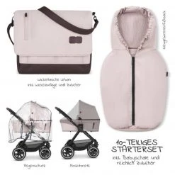 ABC Design 3in1 Kinderwagen-Set Samba Starter Set inkl. Autositz Tulip und XXL Zubehörpaket - Pure Edition - Berry - Kollektion 2023 -Deutschland Kinderwagen Verkäufe 2024 abc design 3in1 kinderwagen set samba starter set inkl autositz tulip und xxl zubehorpaket pure edition berry 12003932306 d2