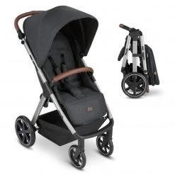 ABC Design Buggy & Sportwagen Avus mit Einhand-Faltung und höhenverstellbarem Schieber (bis 25 kg belastbar) - Storm - Kollektion 2022