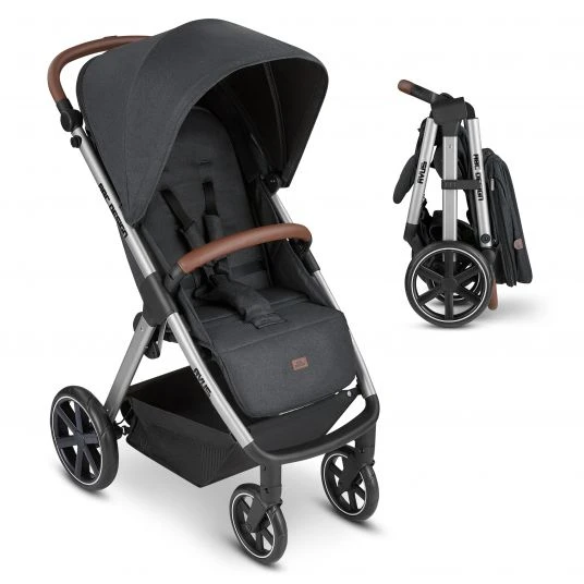 ABC Design Buggy & Sportwagen Avus mit Einhand-Faltung und höhenverstellbarem Schieber (bis 25 kg belastbar) - Storm - Kollektion 2022 3 ABC Design Buggy & Sportwagen Avus mit Einhand-Faltung und höhenverstellbarem Schieber (bis 25 kg belastbar) - Storm - Kollektion 2022