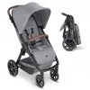 ABC Design Buggy & Sportwagen Avus mit Einhand-Faltung und höhenverstellbarem Schieber (bis 25 kg belastbar) - Tin - Kollektion 2022
