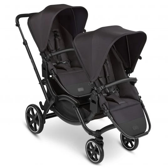 ABC Design Geschwisterwagen & Zwillingskinderwagen Zoom inkl. 2 Sportsitzen und Babywanne - Classic Edition - Ink - Kollektion 2023 5 ABC Design Geschwisterwagen & Zwillingskinderwagen Zoom inkl. 2 Sportsitzen und Babywanne - Classic Edition - Ink - Kollektion 2023 – Bild 3