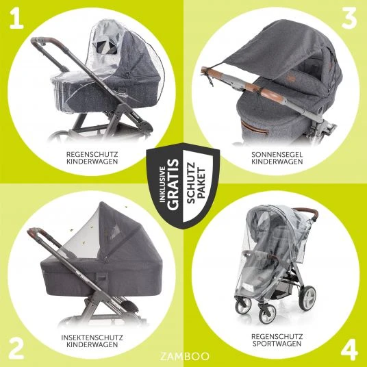 ABC Design Kombi-Kinderwagen Salsa 4 Air Diamond Edition - inkl. Babywanne, Sportsitz & XXL Zubehörpaket - Rose Gold - Kollektion 2021 4 ABC Design Kombi-Kinderwagen Salsa 4 Air Diamond Edition - inkl. Babywanne, Sportsitz & XXL Zubehörpaket - Rose Gold - Kollektion 2021 – Bild 2