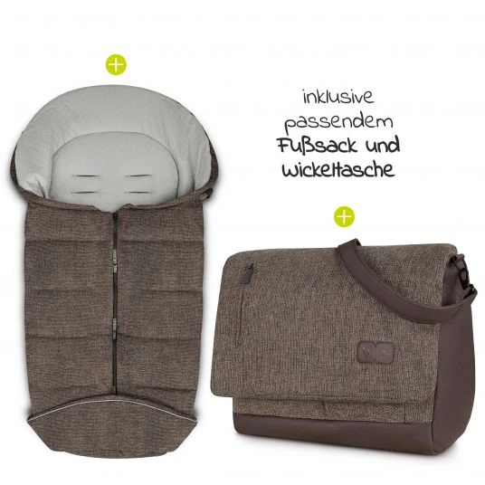 ABC Design Kombi-Kinderwagen Salsa 4 Air - Fashion Edition Home Set 4-teilig - Braid - inkl. Korbwanne, Ständer und Zubehörpaket - Kollektion 2022 4 ABC Design Kombi-Kinderwagen Salsa 4 Air - Fashion Edition Home Set 4-teilig - Braid - inkl. Korbwanne, Ständer und Zubehörpaket - Kollektion 2022 – Bild 2