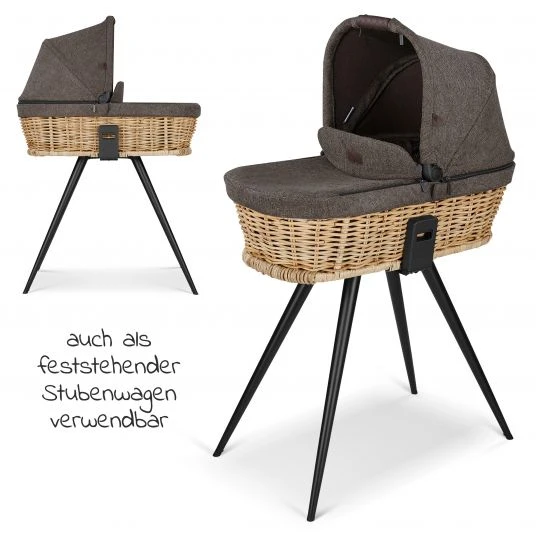 ABC Design Kombi-Kinderwagen Salsa 4 Air - Fashion Edition Home Set 4-teilig - Braid - inkl. Korbwanne, Ständer und Zubehörpaket - Kollektion 2022 5 ABC Design Kombi-Kinderwagen Salsa 4 Air - Fashion Edition Home Set 4-teilig - Braid - inkl. Korbwanne, Ständer und Zubehörpaket - Kollektion 2022 – Bild 3