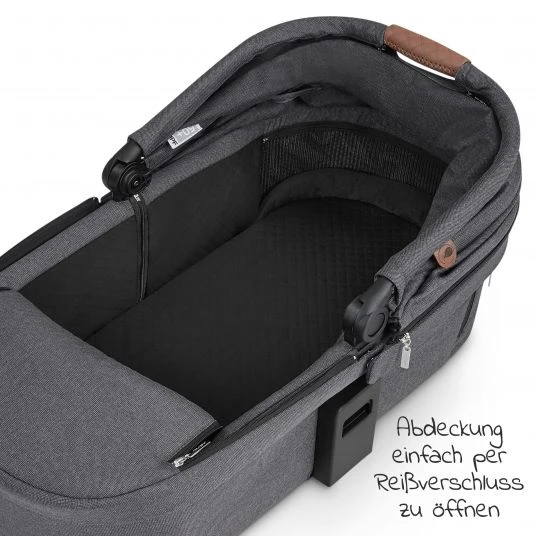 ABC Design Kombi-Kinderwagen Salsa 4 Air - inkl. Babywanne & Sportsitz - Diamond Edition - Asphalt - Kollektion 2023 8 ABC Design Kombi-Kinderwagen Salsa 4 Air - inkl. Babywanne & Sportsitz - Diamond Edition - Asphalt - Kollektion 2023 – Bild 6