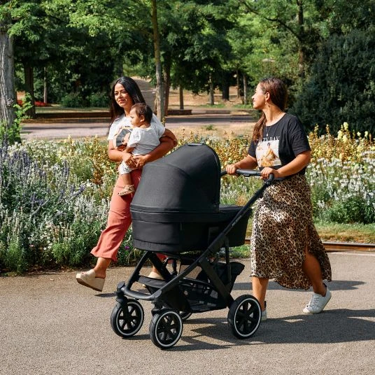 ABC Design Kombi-Kinderwagen Salsa 4 Air - inkl. Babywanne & Sportsitz mit XXL Zubehörpaket - Classic Edition - Ink - Kollektion 2023 5 ABC Design Kombi-Kinderwagen Salsa 4 Air - inkl. Babywanne & Sportsitz mit XXL Zubehörpaket - Classic Edition - Ink - Kollektion 2023 – Bild 3