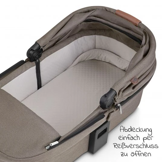 ABC Design Kombi-Kinderwagen Salsa 4 Air - inkl. Babywanne & Sportsitz - Pure Edition - Nature - Kollektion 2023 8 ABC Design Kombi-Kinderwagen Salsa 4 Air - inkl. Babywanne & Sportsitz - Pure Edition - Nature - Kollektion 2023 – Bild 6