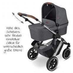 ABC Design Kombi-Kinderwagen Salsa 4 Air - inkl. Babywanne, Sportsitz und XXL Zubehör-Paket - Diamond Edition - Asphalt - Kollektion 2022 -Deutschland Kinderwagen Verkäufe 2024 abc design kombi kinderwagen salsa 4 air inkl babywanne sportsitz und xxl zubehor paket diamond edition asphalt 12003212003 zamboo set d3