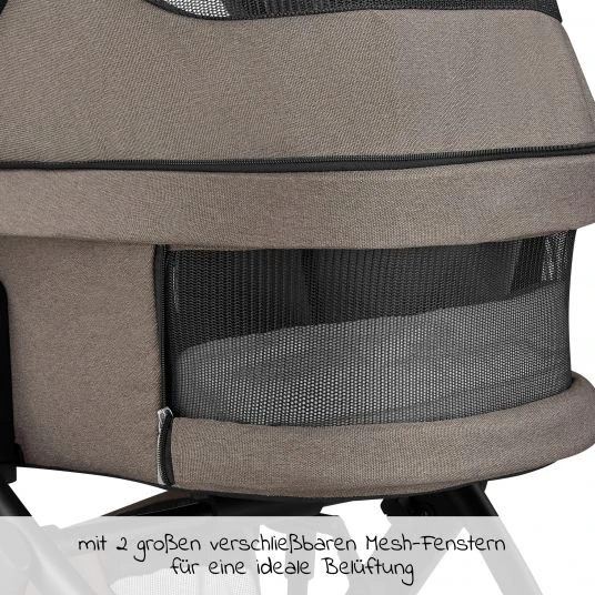 ABC Design Kombi-Kinderwagen Salsa 4 Air - inkl. Babywanne, Sportsitz und XXL Zubehör-Paket - Fashion Edition - Nature - Kollektion 2022 8 ABC Design Kombi-Kinderwagen Salsa 4 Air - inkl. Babywanne, Sportsitz und XXL Zubehör-Paket - Fashion Edition - Nature - Kollektion 2022 – Bild 6