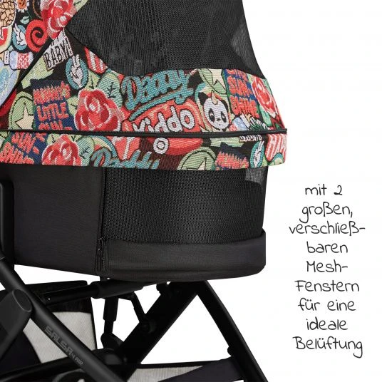 ABC Design Kombi-Kinderwagen Salsa 4 Air - inkl. Babywanne, Sportsitz und XXL Zubehörset - Fashion Edition - Comic - Kollektion 2022 7 ABC Design Kombi-Kinderwagen Salsa 4 Air - inkl. Babywanne, Sportsitz und XXL Zubehörset - Fashion Edition - Comic - Kollektion 2022 – Bild 5