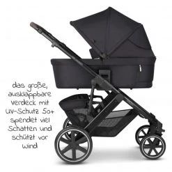 ABC Design Kombi-Kinderwagen Salsa 4 - inkl. Babywanne & Sportsitz - Fashion Edition - Midnight - Kollektion 2022 -Deutschland Kinderwagen Verkäufe 2024 abc design kombi kinderwagen salsa 4 inkl babywanne sportsitz fashion edition midnight 12003202102 d2