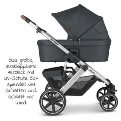 ABC Design Kombi-Kinderwagen Salsa 4 - inkl. Babywanne & Sportsitz - Storm - Kollektion 2022 10 ABC Design Kombi-Kinderwagen Salsa 4 - inkl. Babywanne & Sportsitz - Storm - Kollektion 2022 -Deutschland Kinderwagen Verkäufe 2024 abc design kombi kinderwagen salsa 4 inkl babywanne sportsitz storm 12001502200 d2