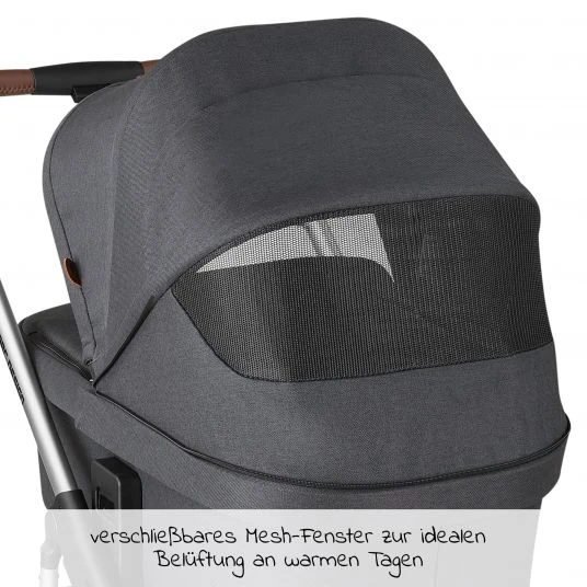 ABC Design Kombi-Kinderwagen Salsa 4 - inkl. Babywanne & Sportsitz - Storm - Kollektion 2022 6 ABC Design Kombi-Kinderwagen Salsa 4 - inkl. Babywanne & Sportsitz - Storm - Kollektion 2022 – Bild 4