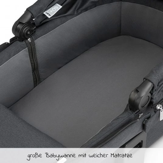 ABC Design Kombi-Kinderwagen Salsa 4 - inkl. Babywanne & Sportsitz - Storm - Kollektion 2022 7 ABC Design Kombi-Kinderwagen Salsa 4 - inkl. Babywanne & Sportsitz - Storm - Kollektion 2022 – Bild 5