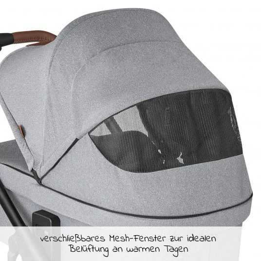ABC Design Kombi-Kinderwagen Salsa 4 - inkl. Babywanne & Sportsitz - Tin - Kollektion 2022 6 ABC Design Kombi-Kinderwagen Salsa 4 - inkl. Babywanne & Sportsitz - Tin - Kollektion 2022 – Bild 4