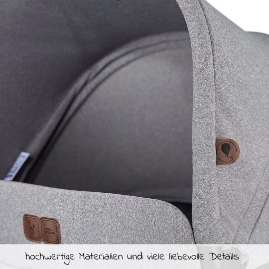 ABC Design Kombi-Kinderwagen Salsa 4 - inkl. Babywanne & Sportsitz - Tin - Kollektion 2022 8 ABC Design Kombi-Kinderwagen Salsa 4 - inkl. Babywanne & Sportsitz - Tin - Kollektion 2022 – Bild 6