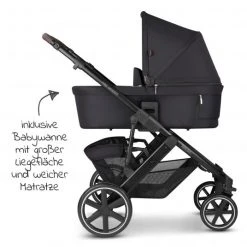 ABC Design Kombi-Kinderwagen Salsa 4 - inkl. Babywanne, Sportsitz und XXL Zubehör-Paket - Fashion Edition - Midnight - Kollektion 2022 -Deutschland Kinderwagen Verkäufe 2024 abc design kombi kinderwagen salsa 4 inkl babywanne sportsitz und xxl zubehor paket fashion edition midnight 12003202102 zamboo set d2