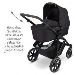 ABC Design Kombi-Kinderwagen Salsa 4 - inkl. Babywanne, Sportsitz und XXL Zubehör-Paket - Fashion Edition - Midnight - Kollektion 2022 -Deutschland Kinderwagen Verkäufe 2024 abc design kombi kinderwagen salsa 4 inkl babywanne sportsitz und xxl zubehor paket fashion edition midnight 12003202102 zamboo set d3
