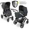ABC Design Kombi-Kinderwagen Salsa 4 - inkl. Babywanne, Sportsitz und XXL Zubehör-Paket - Storm - Kollektion 2022 -Deutschland Kinderwagen Verkäufe 2024 abc design kombi kinderwagen salsa 4 inkl babywanne sportsitz und xxl zubehor paket storm 12001502200 zamboo set d0