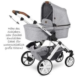 ABC Design Kombi-Kinderwagen Salsa 4 - inkl. Babywanne, Sportsitz & XXL Zubehörpaket - Graphite Grey - Kollektion 2021 -Deutschland Kinderwagen Verkäufe 2024 abc design kombi kinderwagen salsa 4 inkl babywanne sportsitz xxl zubehorpaket graphite grey 12001501900 zamboo set d5