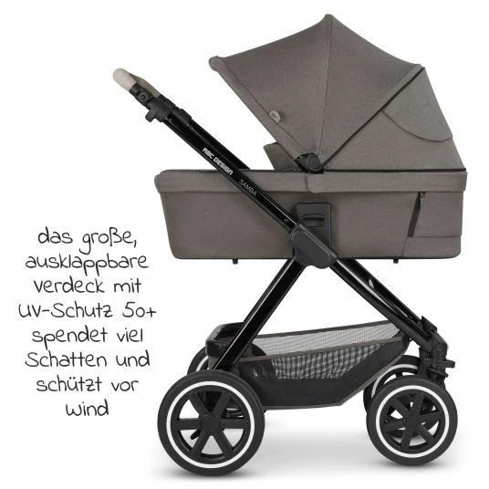 ABC Design Kombi-Kinderwagen Samba - inkl. Babywanne & Sportsitz mit XXL Zubehörpaket - Diamond Edition - Herb - Kollektion 2023 7 ABC Design Kombi-Kinderwagen Samba - inkl. Babywanne & Sportsitz mit XXL Zubehörpaket - Diamond Edition - Herb - Kollektion 2023 – Bild 5