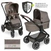 ABC Design Kombi-Kinderwagen Samba - inkl. Babywanne & Sportsitz mit XXL Zubehörpaket - Pure Edition - Nature - Kollektion 2023