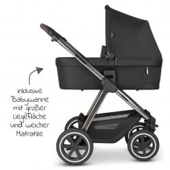 ABC Design Kombi-Kinderwagen Samba - inkl. Babywanne, Sportsitz und XXL Zubehör-Paket - Diamond Edition - Dolphin - Kollektion 2022 -Deutschland Kinderwagen Verkäufe 2024 abc design kombi kinderwagen samba inkl babywanne sportsitz und xxl zubehor paket diamond edition dolphin 12003192104 zamboo set d2