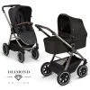 ABC Design Kombi-Kinderwagen Samba - inkl. Babywanne und Sportsitz - Diamond Edition - Dolphin - Kollektion 2021