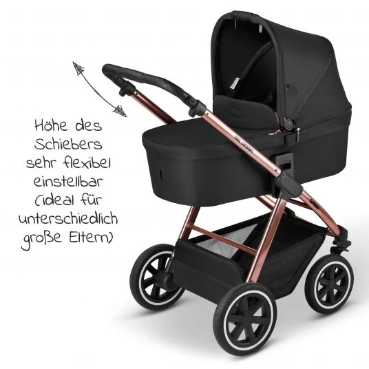 ABC Design Kombi-Kinderwagen Samba - inkl. Babywanne und Sportsitz - Diamond Edition - Rose Gold - Kollektion 2021 8 ABC Design Kombi-Kinderwagen Samba - inkl. Babywanne und Sportsitz - Diamond Edition - Rose Gold - Kollektion 2021 – Bild 6