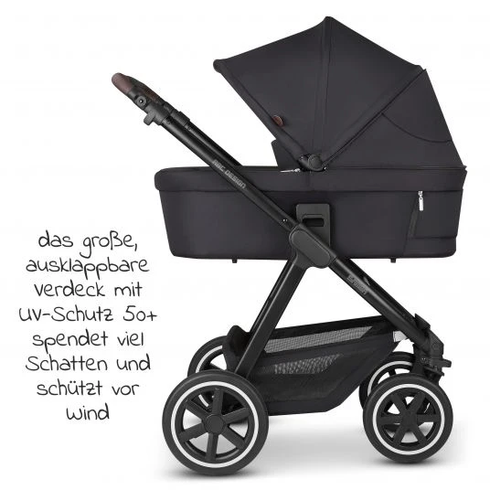 ABC Design Kombi-Kinderwagen Samba - inkl. Babywanne und Sportsitz - Fashion Edition - Midnight - Kollektion 2022 5 ABC Design Kombi-Kinderwagen Samba - inkl. Babywanne und Sportsitz - Fashion Edition - Midnight - Kollektion 2022 – Bild 3