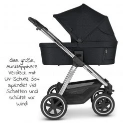 ABC Design Kombi-Kinderwagen Samba Set - inkl. Babywanne, Sportsitz, Wickeltasche und Fußsack - Diamond Edition - Black Dots - Kollektion 2022 -Deutschland Kinderwagen Verkäufe 2024 abc design kombi kinderwagen samba set inkl babywanne sportsitz wickeltasche und fusssack diamond edition black dots 12003122207 d3