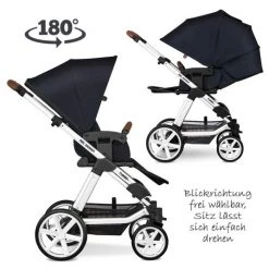 ABC Design Kombi-Kinderwagen Turbo 4 - inkl. Babywanne & Sportsitz - Shadow -Deutschland Kinderwagen Verkäufe 2024 abc design kombi kinderwagen turbo 4 inkl babywanne sportsitz shadow 12001521904 d5