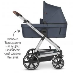 ABC Design Kombi-Kinderwagen Vicon 4 - inkl. Babywanne & Sportsitz mit XXL Zubehörpaket - Classic Edition - Lake - Kollektion 2023 -Deutschland Kinderwagen Verkäufe 2024 abc design kombi kinderwagen vicon 4 inkl babywanne sportsitz mit xxl zubehorpaket classic edition lake 12003982303 zamboo d2