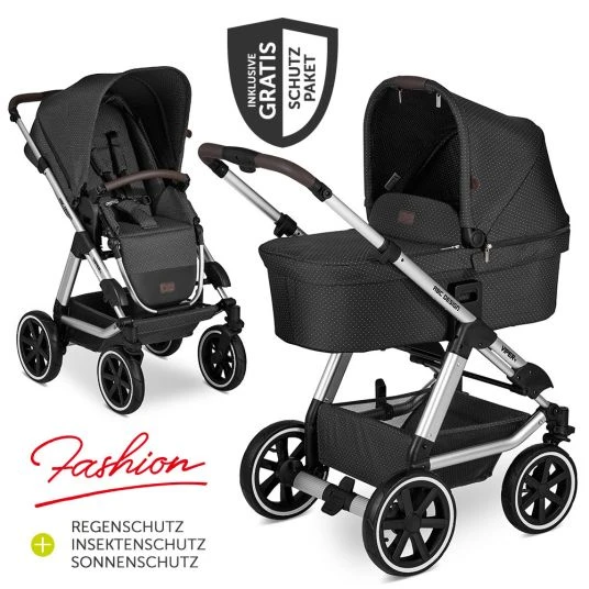 ABC Design Kombi-Kinderwagen Viper 4 - Fashion Edition - inkl. Babywanne, Sportsitz & XXL Zubehörpaket - Fox 3 ABC Design Kombi-Kinderwagen Viper 4 - Fashion Edition - inkl. Babywanne, Sportsitz & XXL Zubehörpaket - Fox