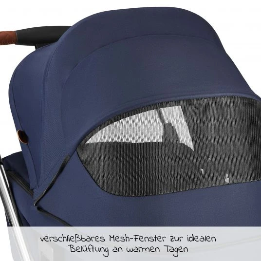 ABC Design Kombi-Kinderwagen Viper 4 - inkl. Babywanne, Sportsitz & XXL Zubehörpaket - Diamond Edition - Navy - Kollektion 2021 7 ABC Design Kombi-Kinderwagen Viper 4 - inkl. Babywanne, Sportsitz & XXL Zubehörpaket - Diamond Edition - Navy - Kollektion 2021 – Bild 5