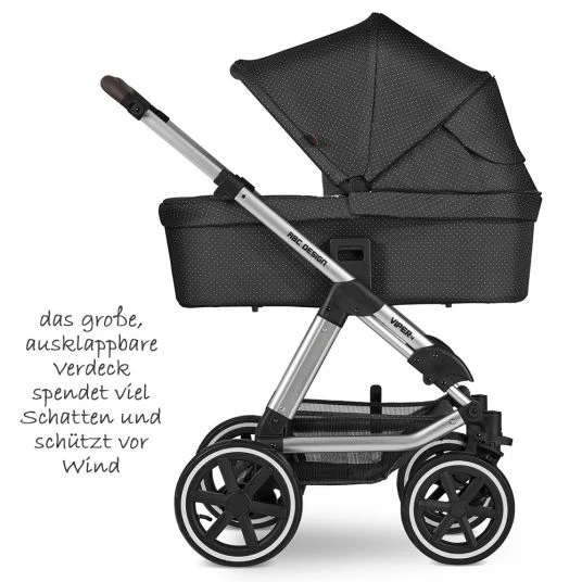 ABC Design Kombi-Kinderwagen Viper 4 - inkl. Babywanne und Sportsitz - Fashion Edition - Fox 5 ABC Design Kombi-Kinderwagen Viper 4 - inkl. Babywanne und Sportsitz - Fashion Edition - Fox – Bild 3
