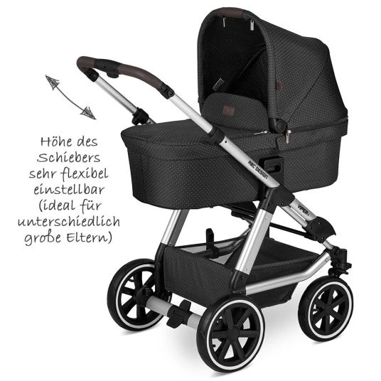 ABC Design Kombi-Kinderwagen Viper 4 - inkl. Babywanne und Sportsitz - Fashion Edition - Fox 7 ABC Design Kombi-Kinderwagen Viper 4 - inkl. Babywanne und Sportsitz - Fashion Edition - Fox – Bild 5