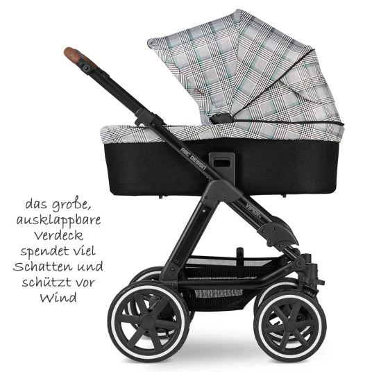 ABC Design Kombi-Kinderwagen Viper 4 - inkl. Babywanne und Sportsitz - Fashion Edition - Smaragd 5 ABC Design Kombi-Kinderwagen Viper 4 - inkl. Babywanne und Sportsitz - Fashion Edition - Smaragd – Bild 3