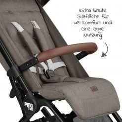 ABC Design Reisebuggy Ping Two mit flacher Liegeposition (bis 22 kg) - Fashion Edition - Nature - Kollektion 2022 -Deutschland Kinderwagen Verkäufe 2024 abc design reisebuggy ping two mit flacher liegeposition bis 22 kg fashion edition nature 12003112103 d4