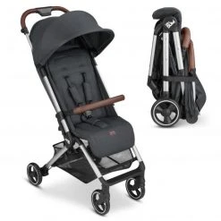 ABC Design Reisebuggy Ping Two mit flacher Liegeposition (bis 22 kg) - Storm - Kollektion 2022